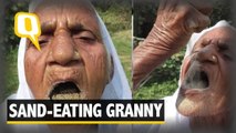 The Quint: 78-Year-Old Eats Sand; Claims It to Be the Key to Her Good Health