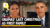 Obamas Deliver Their Final White House Christmas Speech