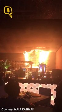 Moment When The Kamala Mills Fire Broke Out