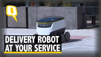 This Fast Food Delivery Robot Coming to Your Doors Soon