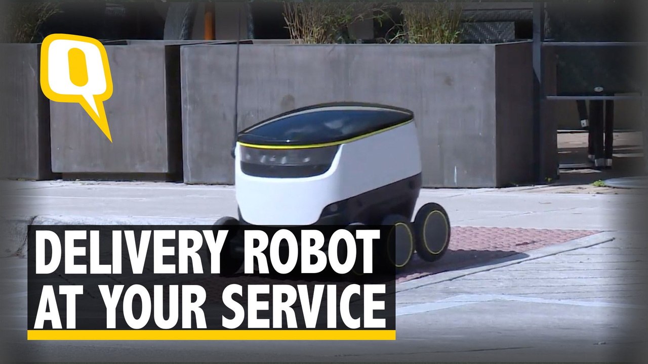 This Fast Food Delivery Robot Coming to Your Doors Soon