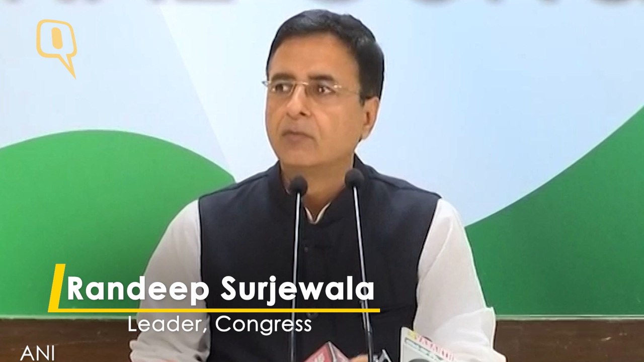 Congress leader Randeep Surjewala reiterates Smt. Sonia Gandhi's open remarks to Congress workers