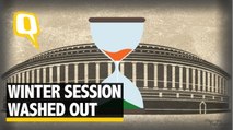The Quint: Washed Out Winter Session of Parliament Comes to an End