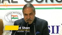 Congress leader Anand Sharma Condemned Modi’s Speech in Palanpur, Gujarat.