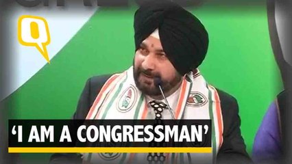 The Quint| ‘I Was Born a Congressman, This Is My Ghar Wapsi,’ Says Sidhu
