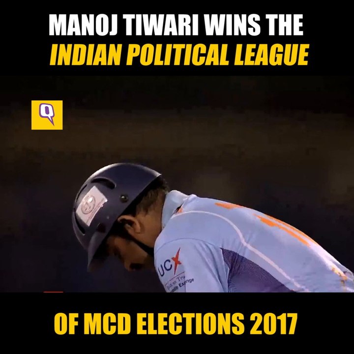 Manoj Tiwari is the Man of the MCD Elections