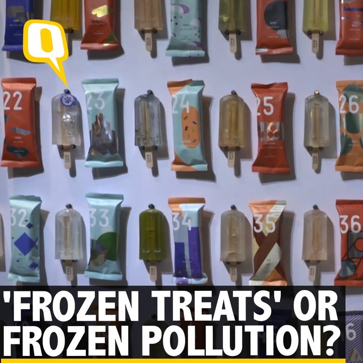 Arts Students Turn Island's Polluted Water Into Popsicles