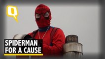 Here’s Why This Man Goes From Being a ‘Chimney Man’ to a Spiderman