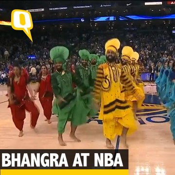 The Quint: Say Balle Balle to This Bhangra Performance at NBA