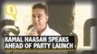Kamal Haasan Addresses Media Ahead of Party Launch