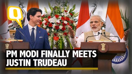 PM Modi Finally Meets Trudeau, Talks Trade, Counter-Terrorism