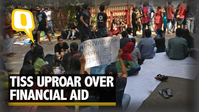 TISS Students Protest Over Withdrawal of Financial Aid