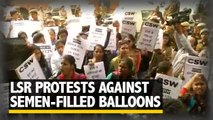 Loud Protests Outside Delhi Police HQ After LSR Student Alleges Sperm-Balloon Attack