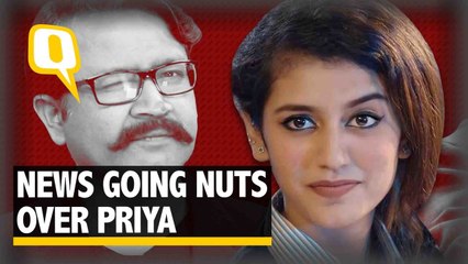 News Channels Go Nuts Over Viral Sensation Priya Varrier