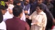 SP's Ram Govind Choudhury meets BSP's Chief Mayawati in Lucknow