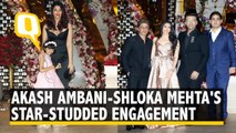 Star-Studded Extravaganza at Akash Ambani-Shloka Mehta's Engagement Bash