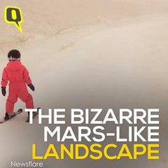 Orange Snow Turns Parts of Russia Into A Martian Landscape