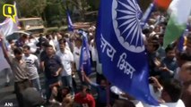 Bharat Bandh Protests at Connaught Place, New Delhi