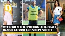 Weekend Celebrity Spotting: Watch what Alia, Ranbir, Shilpa & Others Did Over The Weekend