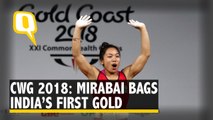 CWG 2018: Mirabai Chanu Bags India's First Gold In A Record-Breaking Spree | The Quint