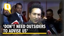 Sachin Tendulkar Hits out at Afridi's Kashmir Tweet