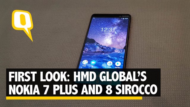 HMD Global's Nokia 7 Plus and Nokia 8 Sirocco - First Look