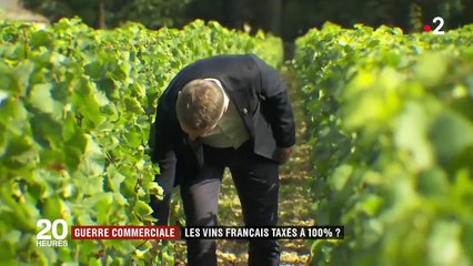 États-Unis : des vins français taxés à 100% ?