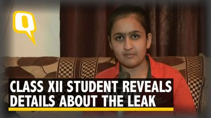 Class XII Student Jhanvi Behal Reveals Truth Behind CBSE Paper Leak
