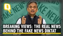 Breaking Views: U-Turn on Fake News Diktat Was the Right Step | The Quint