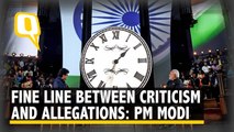 There is a fine line between criticism and allegation: PM Modi