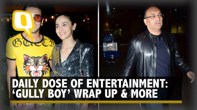 Watch: ‘Gully Boy’ Team Parties; Varun Dhawan Trains For ‘Kalank’