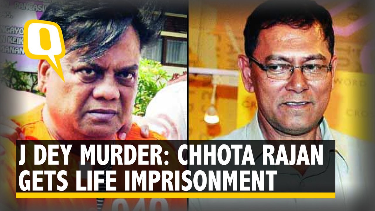 Chhota Rajan, 8 Others Get Life Imprisonment For J Dey’s Murder