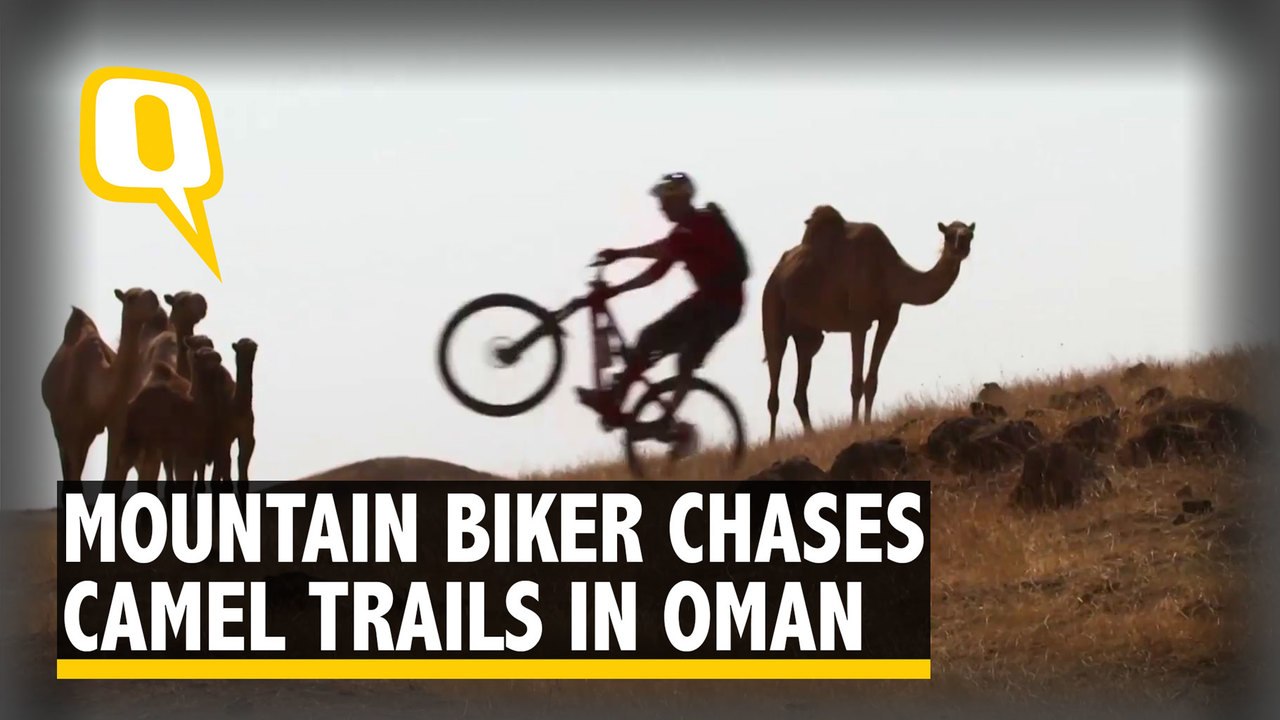 Swiss Biking Legend Chases Camel Trails Through Oman’s Deserts