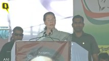 Sonia Gandhi Addresses a Rally in Vijayapura, Karnataka