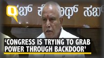 Despite Being Rejected Congress Is Trying to Grab Power: BS Yeddyurappa