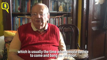 The Quint Visits Writer Ruskin Bond at His Home in the Hills