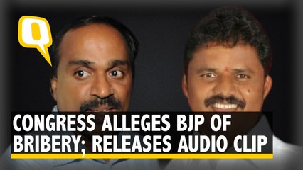 K’taka Congress Releases Audio, Levels Bribery Charges Against BJP
