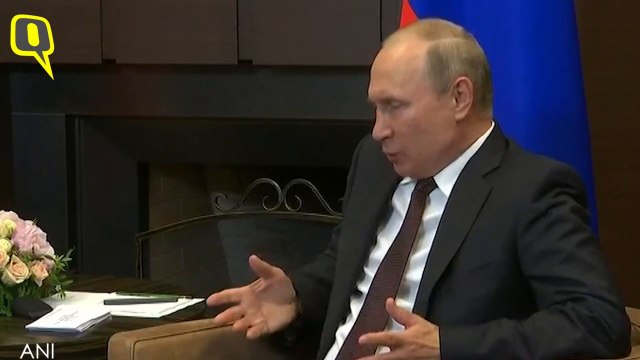 Prime Minister Narendra Modi meets Russian President Vladimir Putin In Russia