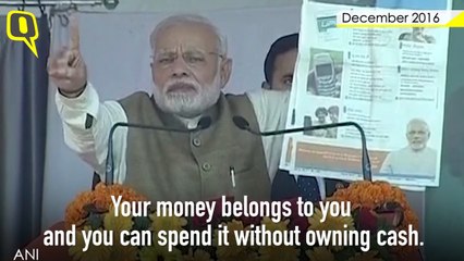 Rs 1.25 Cr cash increases; Modi’s cashless economy successful?