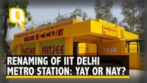 What Do IIT Delhi Students Think of the FIITJEE-IIT Metro Station?