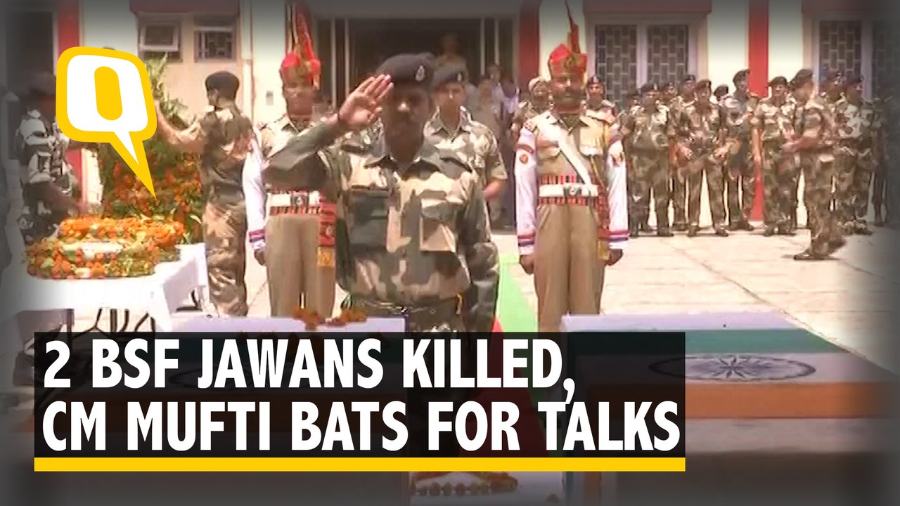 Two Jawans Martyred in Pak's Ceasefire Violation, CM Mufti Bats for Talks