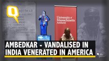 Dalit scholars in Boston on vandalism of Ambedkar's statues