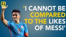 Cannot be Compared to the Likes of Lionel Messi: Sunil Chhetri