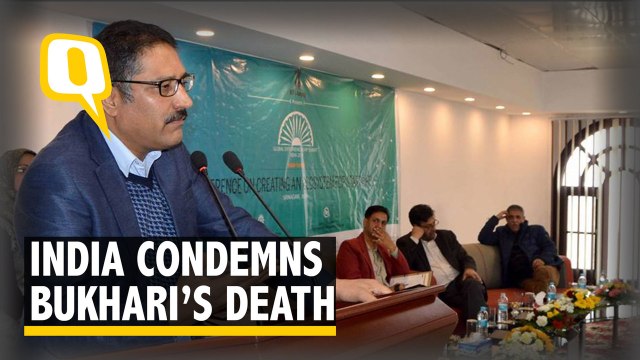 Nation Condemns Shujaat Bukhari’s Death, PM Modi Silent | The Quint