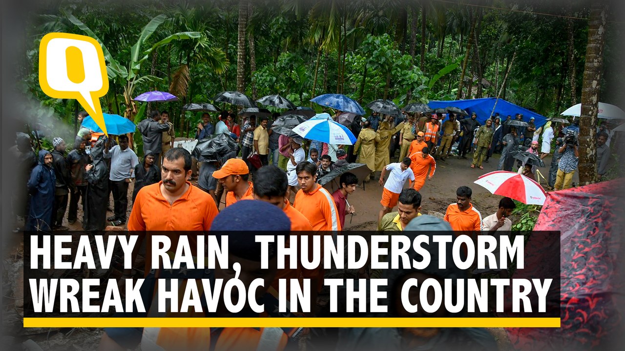 Heavy Rains Hit Several Parts of India, Damaging Life and Property