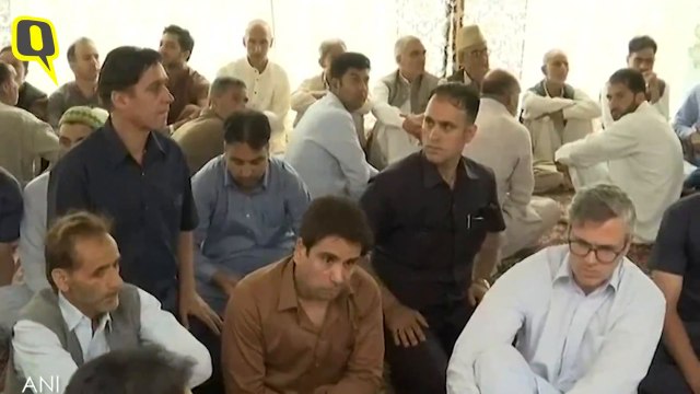 Last rites ceremony of Rising Kashmir Editor Shujaat Bhukhari in Baramulla