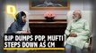 BJP Dumps PDP, Mehbooba Mufti Steps Down As J&K Chief Minister