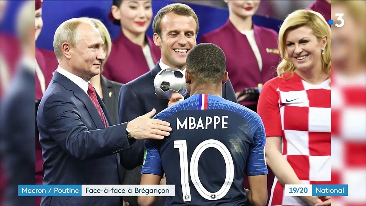 International : Vladimir Poutine rend visite à Emmanuel Macron à Brégançon