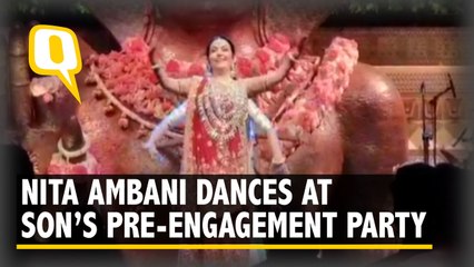 Nita Ambani Performs at Son's Pre-Engagement Ceremony