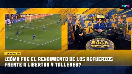 ¿Cuál fue el rendimiento de los refuerzos? ig